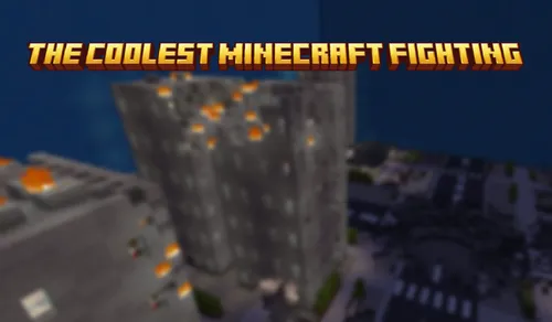 The Coolest Minecraft Fighting (TCMF) — Minecraft xarita, rasm 1