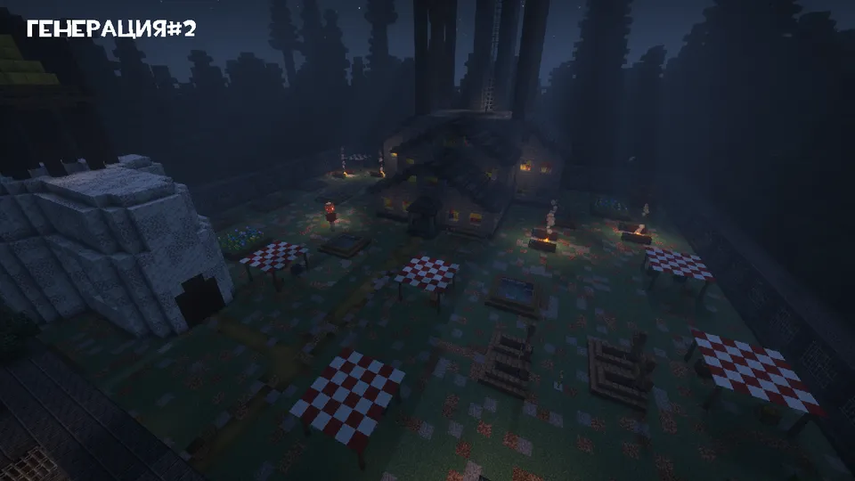 Vampirlar: Zulmat grafligi — Minecraft xarita, rasm 4