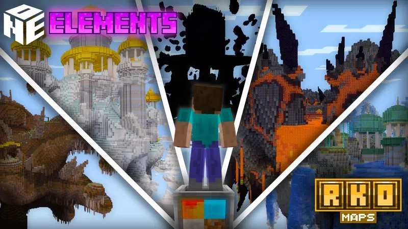 OneBlock - Elements — Minecraft xarita, rasm 4