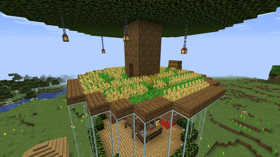 Sinov naychasi uyi — Minecraft xarita, rasm 8