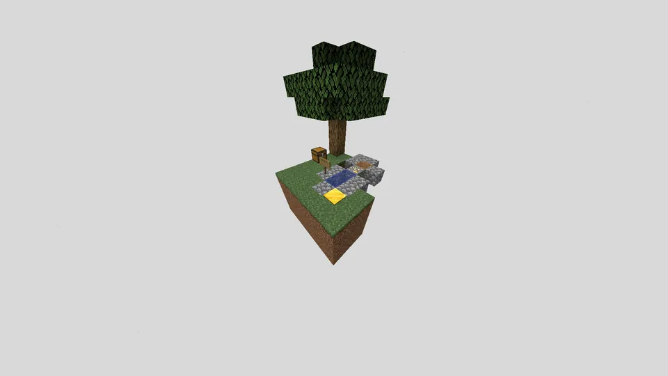 The white void — Minecraft xarita, rasm 4