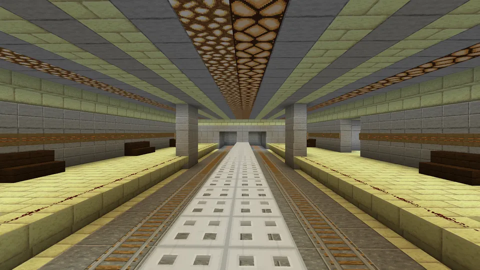 Pole-Lesya metro V10 — Minecraft xarita, rasm 2