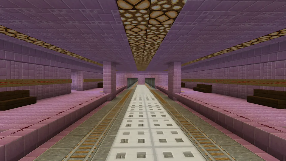 Pole-Lesya metro V10 — Minecraft xarita, rasm 6