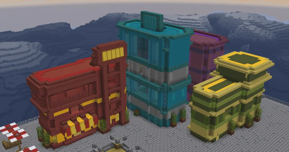 Islet Nook (Orolcha-burchak) — Minecraft xarita, rasm 2