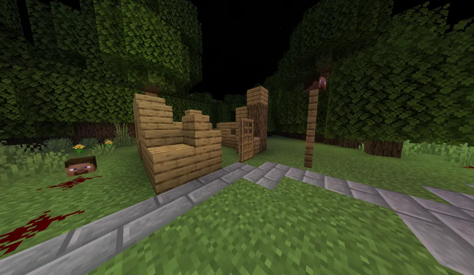 Maniak uyi — Minecraft xarita, rasm 4