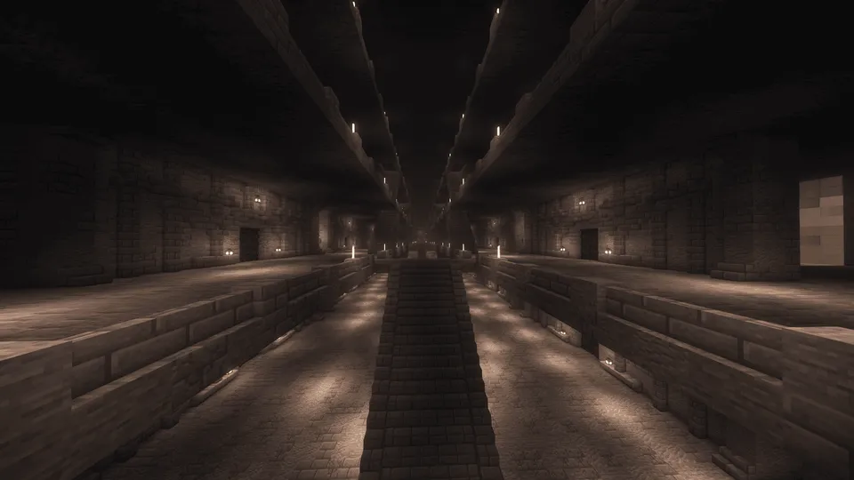 Ulgurji o'rta asr qal'asi — Minecraft xarita, rasm 2