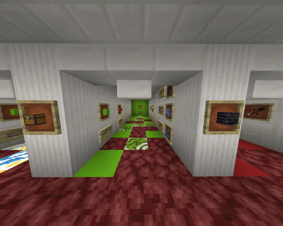 0nimi'dan klassli yashirinmachoq — Minecraft xarita, rasm 3