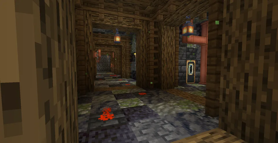 The Lost Miners — Minecraft xarita, rasm 2