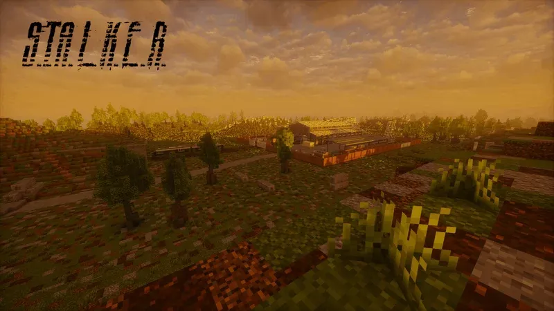 S.T.A.L.K.E.R. asosidagi chiqindixona xaritasi — Minecraft xarita, rasm 2