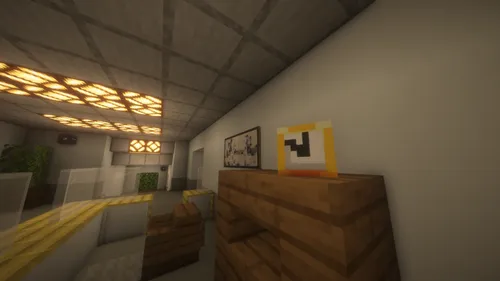 Office bustle — Minecraft xarita, rasm 1