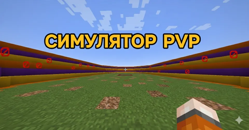PvP simulyatori by otis7488 & homyak — Minecraft xarita, rasm 3