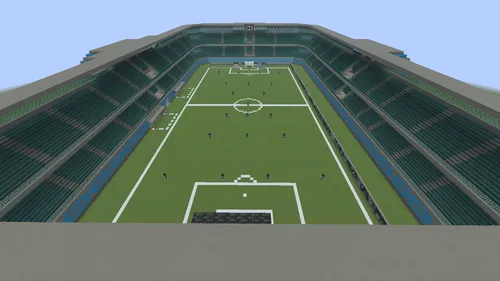 Sky Arena stadioni — Minecraft xarita, rasm 1