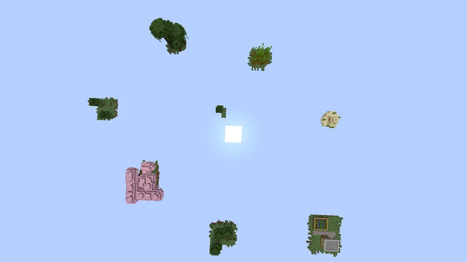 Skyblock reborn — Minecraft xarita, rasm 2
