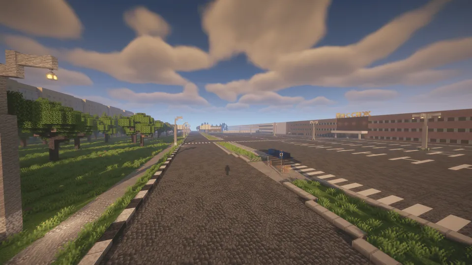 Balashov 1 ga 1 | Rus shahri — Minecraft xarita, rasm 2