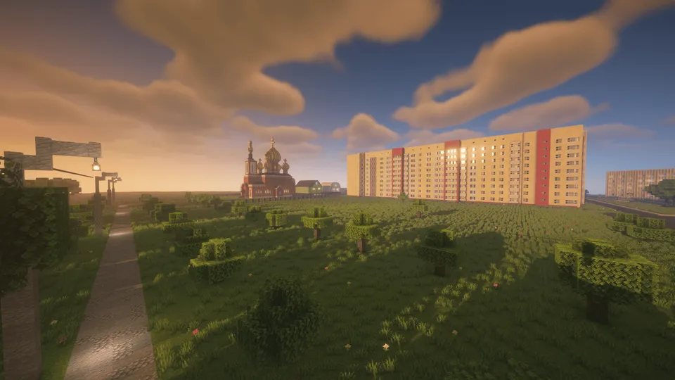 Balashov 1 ga 1 | Rus shahri — Minecraft xarita, rasm 7