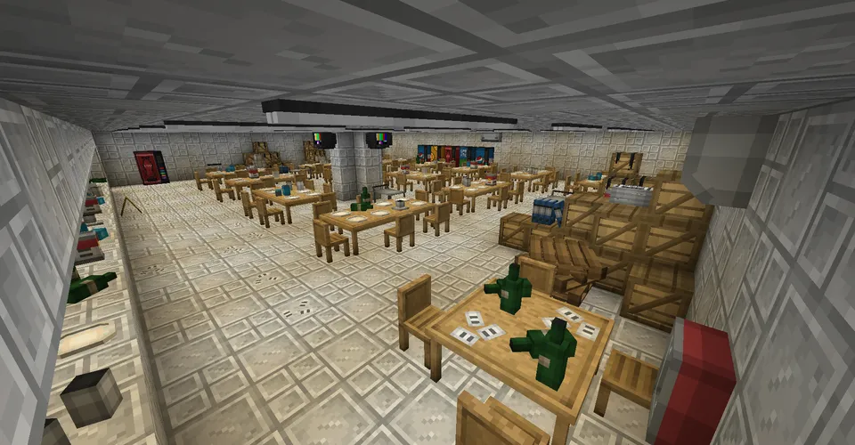 Zombo-kesish 1-qism Remake — Minecraft xarita, rasm 2