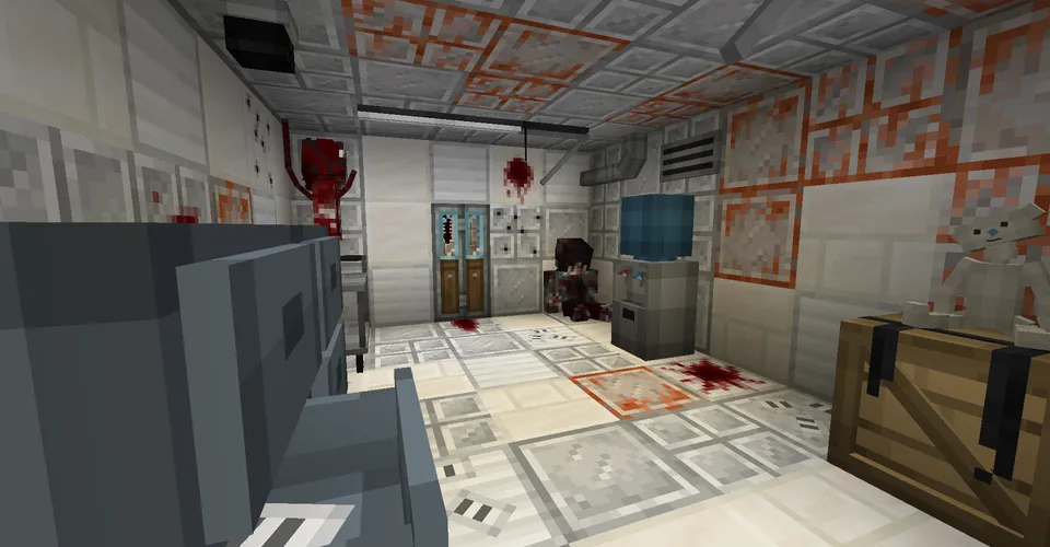 Zombo-kesish 1-qism Remake — Minecraft xarita, rasm 5