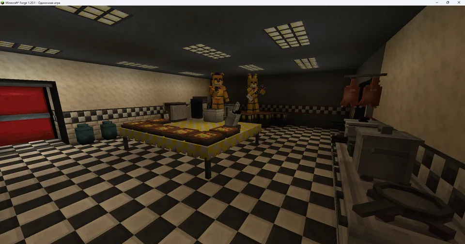 Five nights at Freddy's rewritten — Minecraft xarita, rasm 2