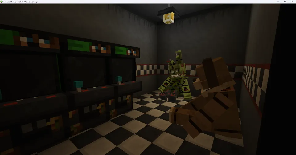 Five nights at Freddy's rewritten — Minecraft xarita, rasm 3