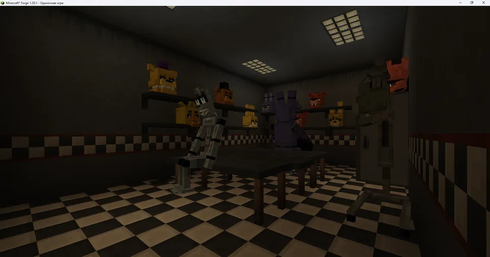 Five nights at Freddy's rewritten — Minecraft xarita, rasm 5