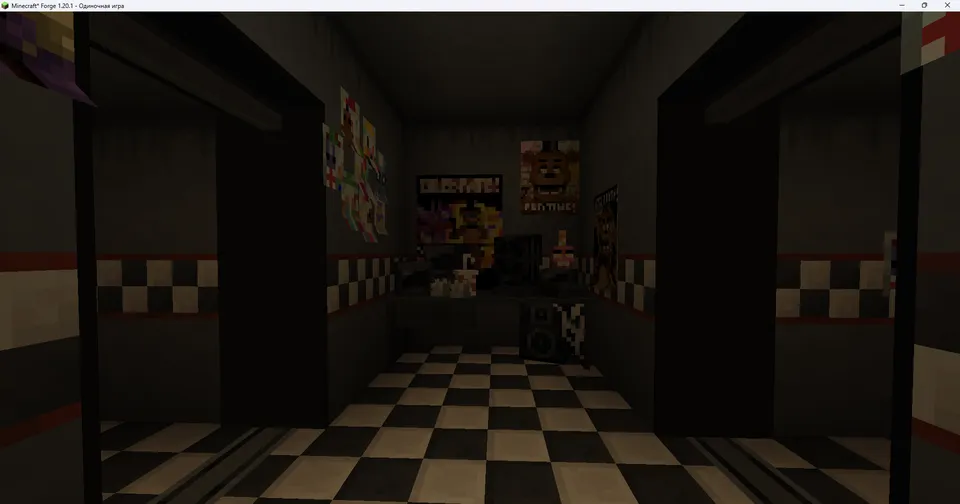 Five nights at Freddy's rewritten — Minecraft xarita, rasm 7