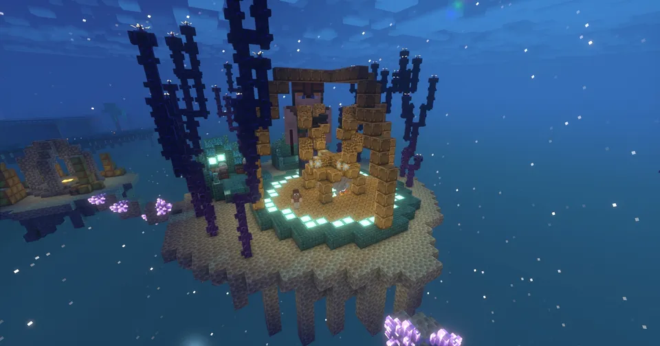 Taqdir arxeologi 2: Osmon orollari — Minecraft xarita, rasm 4
