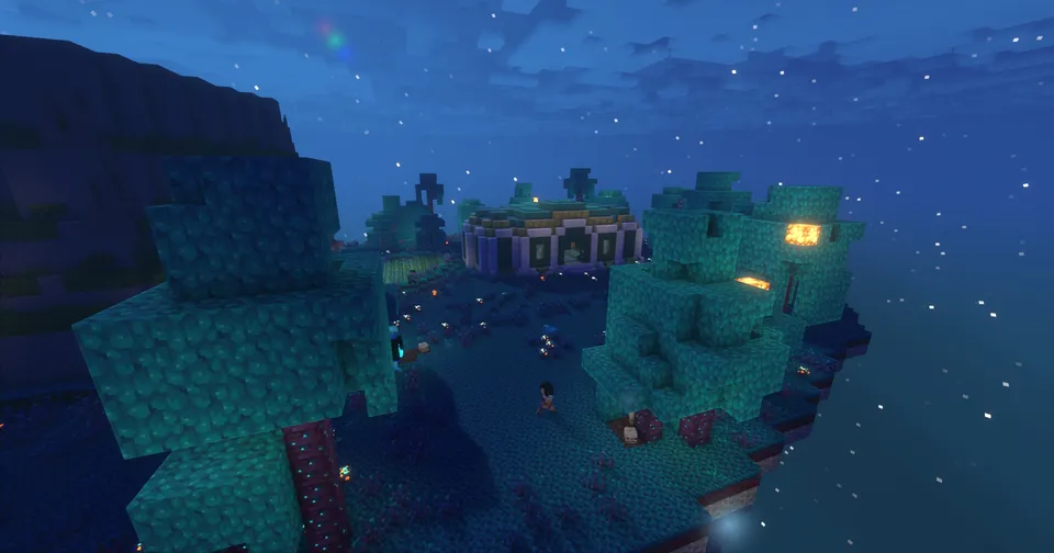 Taqdir arxeologi 2: Osmon orollari — Minecraft xarita, rasm 5