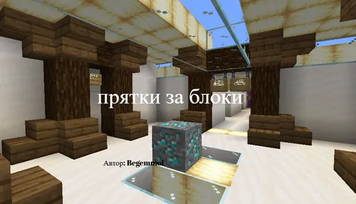 Bloklar ortida yashirinish — Minecraft xarita, rasm 1