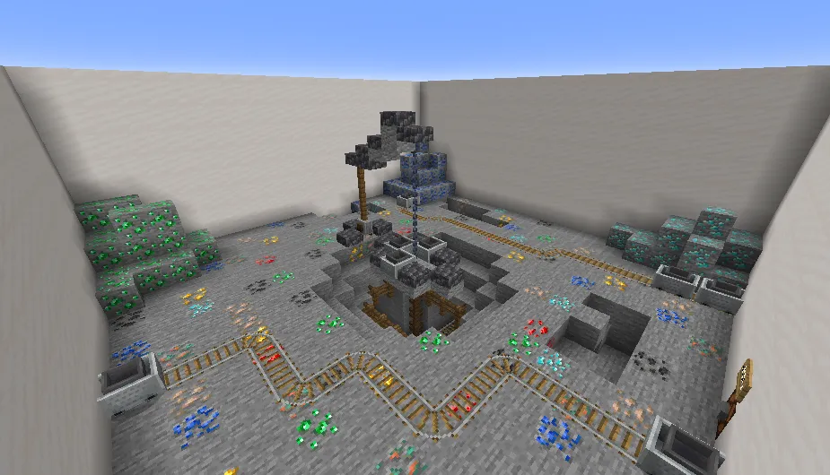 Bloklar ortida yashirinish — Minecraft xarita, rasm 6