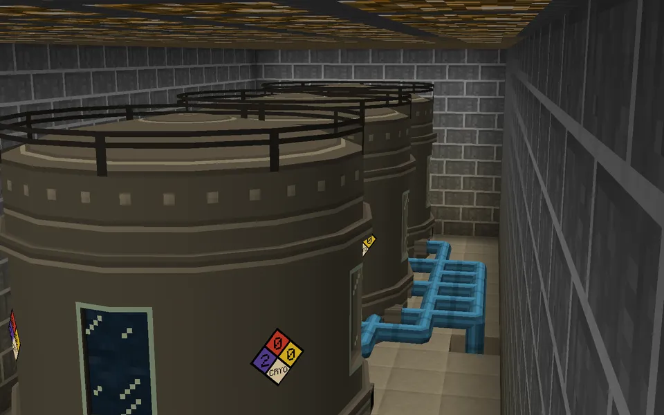 LES atom elektr stansiyasi — Minecraft xarita, rasm 5