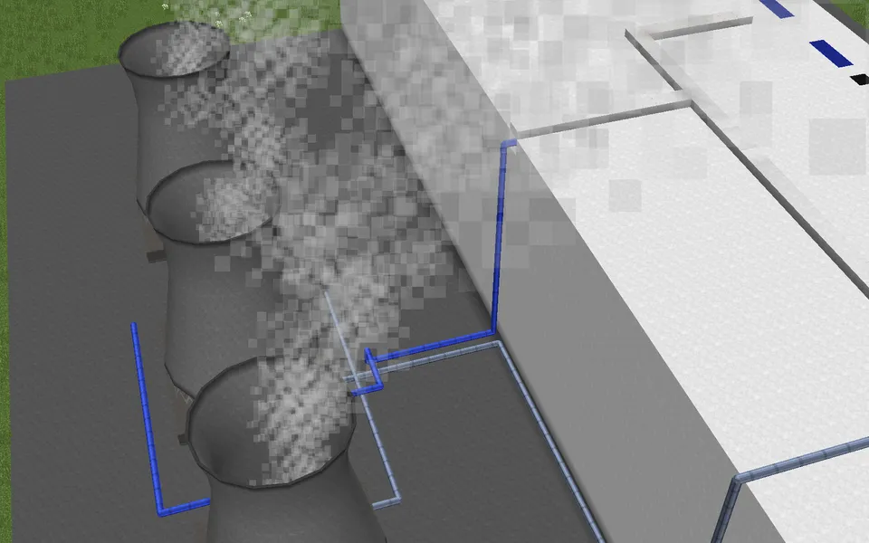 LES atom elektr stansiyasi — Minecraft xarita, rasm 8
