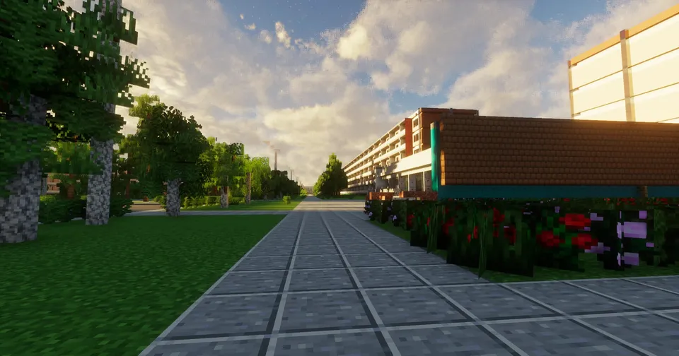 Avariyagacha bo'lgan Pripyat (Remeyk) — Minecraft xarita, rasm 8