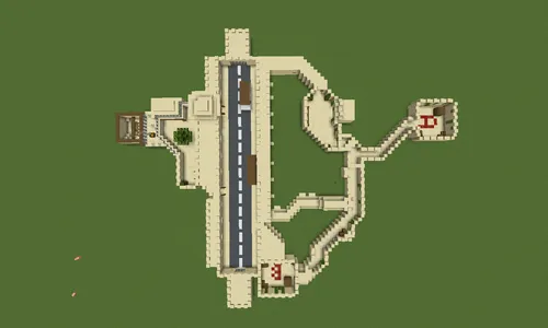 Deserted streets — Minecraft xarita, rasm 1