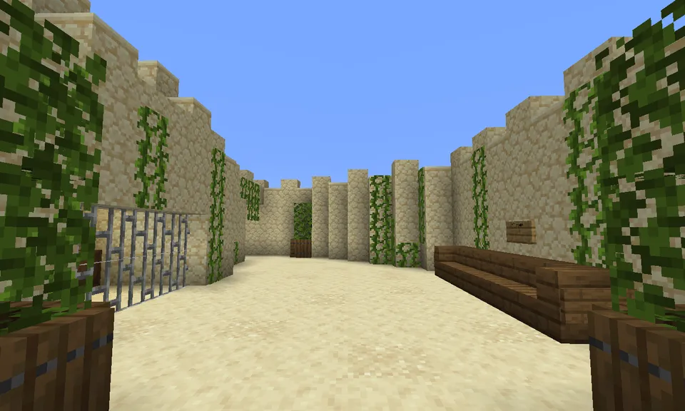 Deserted streets — Minecraft xarita, rasm 4