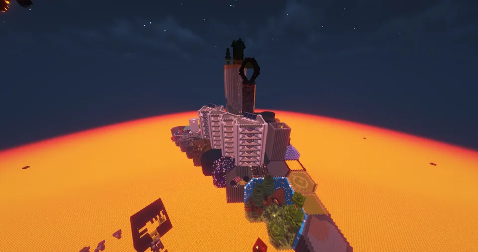 Hexagon Subs Spiral — Minecraft xarita, rasm 5