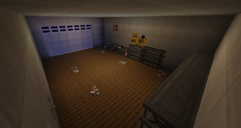 FNAF: Dahshatli pitseriya 4 — Minecraft xarita, rasm 4