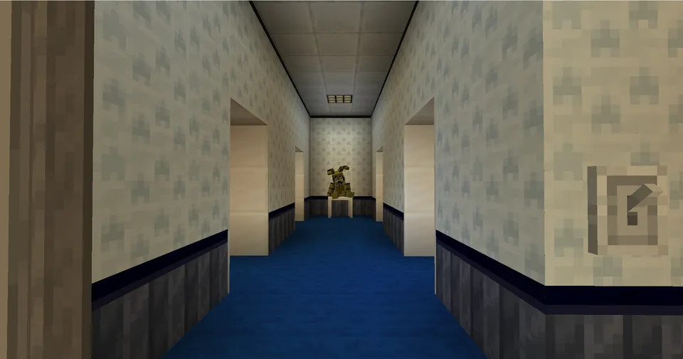 FNAF: Dahshatli pitseriya 4 — Minecraft xarita, rasm 6