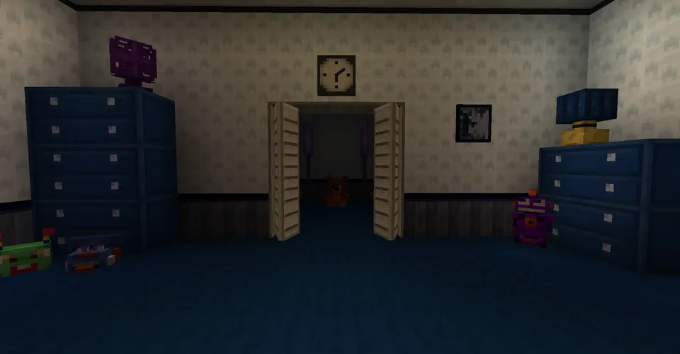 FNAF: Dahshatli pitseriya 4 — Minecraft xarita, rasm 8