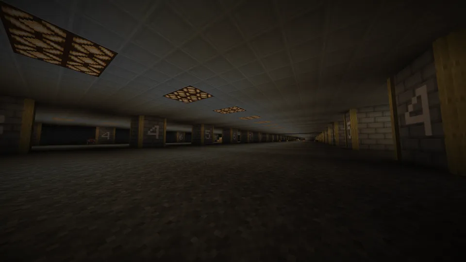 A trip behind backrooms REMAKE — Minecraft xarita, rasm 6