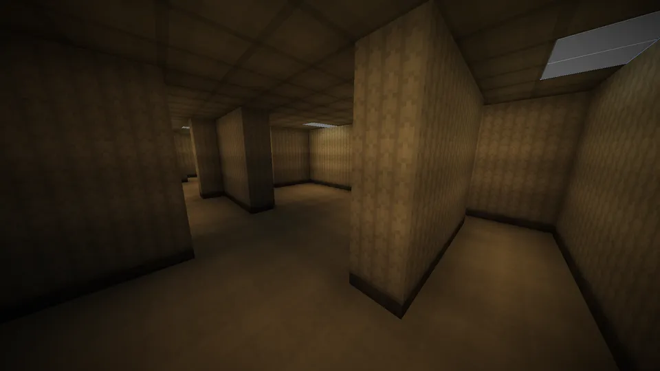 A trip behind backrooms REMAKE — Minecraft xarita, rasm 7