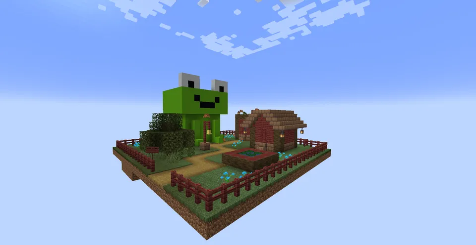 Telba skyblock — Minecraft xarita, rasm 4