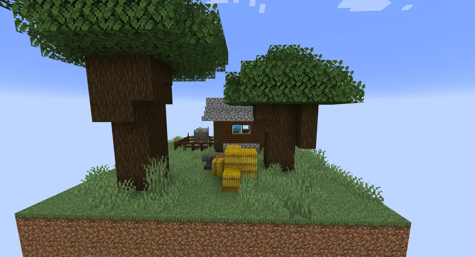 Telba skyblock — Minecraft xarita, rasm 6