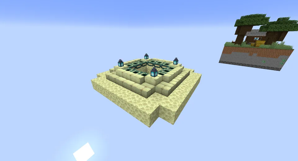 Telba skyblock — Minecraft xarita, rasm 7