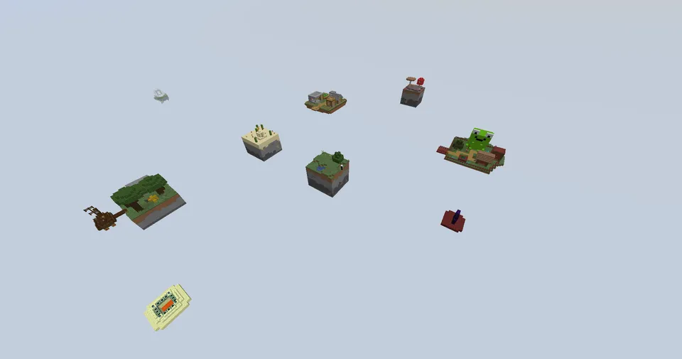 Telba skyblock — Minecraft xarita, rasm 8