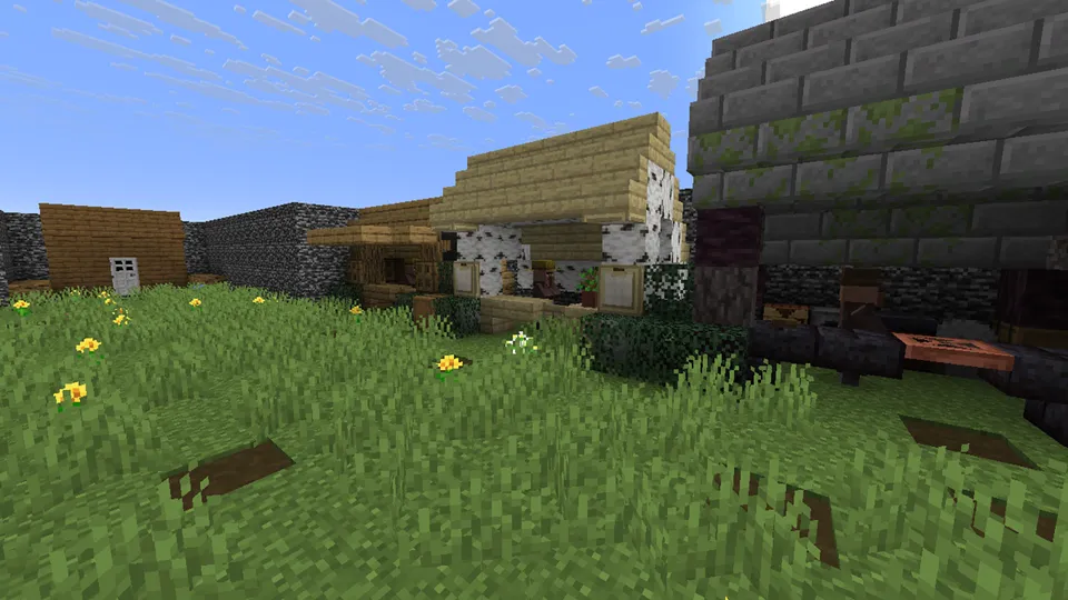 Omadsiz sayohat — Minecraft xarita, rasm 8