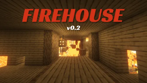 FireHouse yonayotgan uy — Minecraft xarita, rasm 1