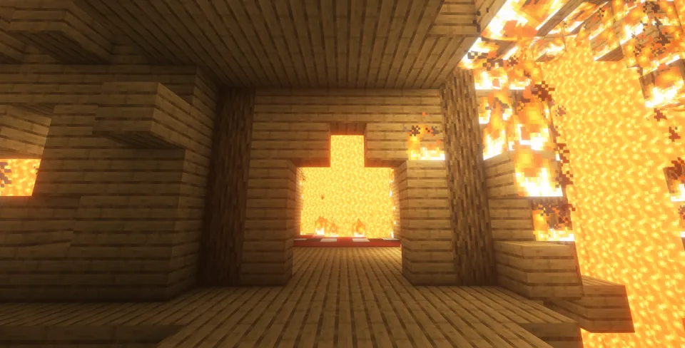 FireHouse yonayotgan uy — Minecraft xarita, rasm 4