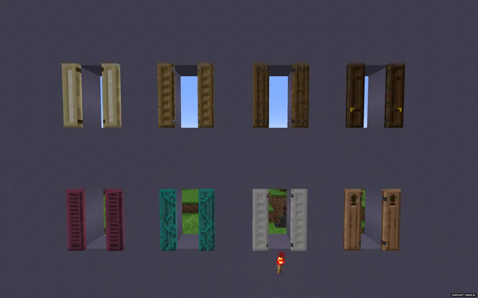The New Shutters — Minecraft mod, rasm 2