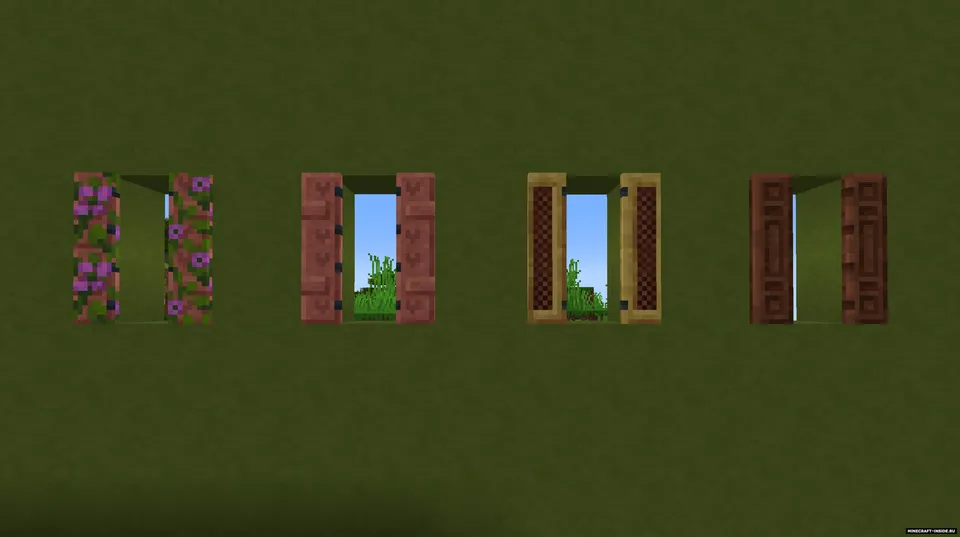 The New Shutters — Minecraft mod, rasm 3