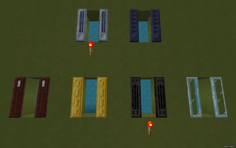 The New Shutters — Minecraft mod, rasm 4